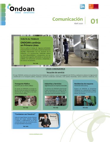 Presentamos la newsletter digital ‘Ondoan Comunica’