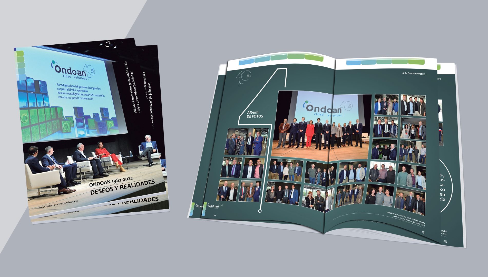 Nueva edición de la revista ONDOAN, centrada en el Aula Conmemorativa 40 Aniversario