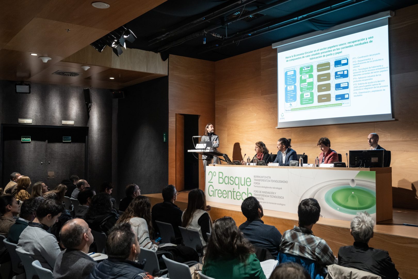 ONDOANek papergintzaren sektoreko ekonomia zirkularrari buruzko REPAPEL proiektuaren aurrerapenak aurkeztu ditu Basque Greentech foroan