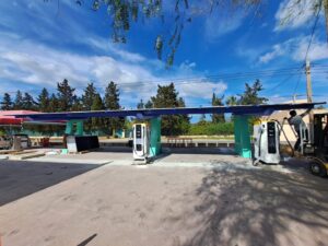 URVEN Solutions desarrolla una marquesina solar para una fotolinera Moeve en Mallorca